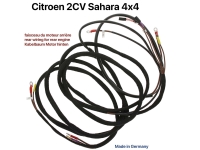 Achterste kabelboom voor Citroen 2CV Sahara 4x4 (voor de achterste motor)