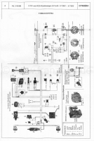 Citroen-2CV - Hoofdkabelboom voor Citroen 2CV. Geïnstalleerd vanaf bouwjaar 09/1962 tot 06/1965. 6 volt