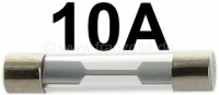 Zekering (glaszekering) 10A, 6,3 x 32 mm