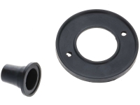 Citroen-2CV - Afdichting (rubber onder lamp) voor ronde achterlichten, richtingaanwijzers. Geschikt voor