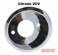 citroen 2cv knipperlichten vooraan binnenverlichting knipperlichtbeugel rechtsvoor het spatbord kleur verchroomd geschikt voor P14705 - Bild 1