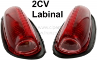 citroen 2cv knipperlichten vooraan indicatie parkeerlicht lenzen 2 stuks voor labinalicht geschikt P14601 - Bild 1