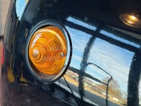 Citroen-2CV - Knipperlicht rechtsvoor (reproductie, zonder keurmerk), met beugel voor montage in het spa