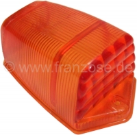 Sonstige-Citroen - Knipperlichtdop geel (helemaal geel), zonder fitting. Deze richtingaanwijzer werd gemontee