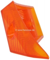 Citroen-2CV - Knipperlichtkap linksvoor, oranje. Geschikt voor Citroën Dyane, Acadyane, Mehari. Renault