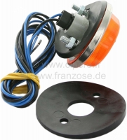 Citroen-2CV - Richtingaanwijzer aan de zijkant van de spatborden (complete richtingaanwijzer). Exacte ko