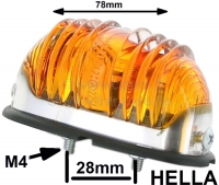 citroen 2cv knipperlichten vooraan voor c stijl verchroomde lampvoet geschikte P14014 - Bild 1