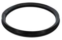 Citroen-2CV - AZU, ovale afdichting achterruit. Deze afdichting is voor de kleine ovale ruit in de achte