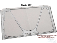 citroen 2cv kofferbak bevestigingen kofferdekselbekleding 3 delen gemaakt van 8mm natuurvlies P18692 - Bild 1