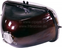 Citroen-2CV - AMI 8, koplamp Citroen AMI 8 (H4 lamp), reproductie zonder testnummer! Slechte reproductie