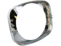 Citroen-2CV - Dyane/Mehari, koplamp chroom ring, geschikt voor Citroen Dyane, vanaf modeljaar 1978.