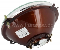 Citroen-2CV - Dyane/Mehari, koplampinzetstuk rechts. Geschikt voor Citroën Dyane + Mehari, voor metalen