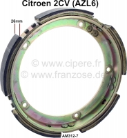 citroen 2cv koppeling centrifugaalkoppelingsvelg met frictievoeringen pad breedte 26mm geschikt P10186 - Bild 1