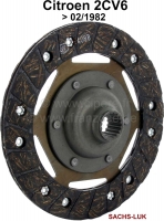 citroen 2cv koppeling koppelingsplaat tot bouwjaar 02 1982 geschikt voor 2cv6 diameter P10629 - Bild 1