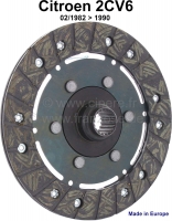 citroen 2cv koppeling koppelingsplaat vanaf modeljaar 02 1982 geschikt voor 2cv6 P10089 - Bild 1