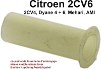 Losvork kunststof bus, voor het lager in het koppelingshuis. Geschikt voor