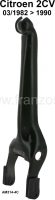 citroen 2cv koppeling ontkoppelingsvork voor geschikt 2cv6 ak dyane P10081 - Bild 1