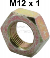 Borgmoer M12x1, bijvoorbeeld voor de koppelingskabel van Citroen 2CV. Ook