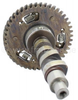 Citroen-2CV - Nokkenas compleet, met lagers. Past op Citroën voor 2CV6. Origineel Citroën, geen replic