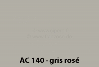 Citroen-2CV - Verf 1000ml / AC 140 / EVA 6/67> Gris Rosé velg + bumper, meng met verharder 20438, 2 del