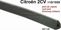 citroen 2cv lichaamsafdichtingen oud roldak voorruitframe afdichting vervangingsproduct P17066 - Bild 1