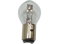 Lamp 6 Volt, 35/35 Watt, symmetrisch. Voor 2CV uit de jaren 50, lampvoet Ba20D