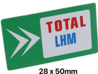 citroen 2cv loodgieter sticker lhm afmeting 28 x 50 mm P37311 - Bild 1