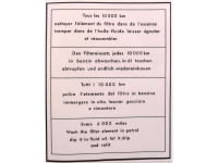 citroen 2cv luchtfilter luchtfiltersticker wit zwart voor ami P16991 - Bild 1