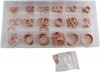 Renault - Assortiment olieverversingsafdichtringen. Materiaal: Koper. 150 stuks.