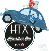 Peugeot - Motorolie 20W50 HTX van TOTAL/elf (5 liter blik). Speciale oldtimerolie voor benzinemotore