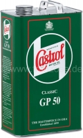 Renault - Motorolie 20W50 van Castrol Classic, in blik. Speciale classic car olie voor benzinemotore
