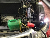 Renault - Olieaanzuigpomp 12 volt. Ideaal voor het aftappen van het hydraulisch reservoir. Bijv. Cit