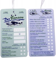 citroen 2cv motor transmissieolien olieverversingsplaatjes 10 stuks fransman met inspectielijst P10619 - Bild 1