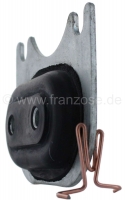 Citroen-2CV - Transmissiesteun op de vooras, voor Citroen 2CV4+6, (achterste motorsteun). Reproductie. G