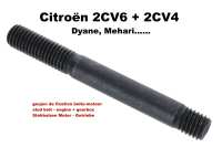 citroen 2cv motorblok boutverbinding tussen motor en versnellingsbak tapbout kort dit zijn onderste P10101 - Bild 1