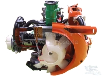 Citroen-2CV - Motor voor Citroen 2CV6, in ruil. Zonder contactdoos! Incl. nieuwe olievulopening, olievul