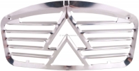 Citroen-2CV - 2CV, aluminium radiatorrooster met dubbele hoek in reliëf. Geschikt voor Citroen 2CV van 