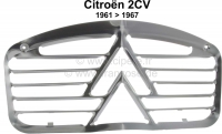 citroen 2cv motorkap voorpanelen aluminium radiatorrooster met dubbele hoek reli f geschikt P16096 - Bild 1