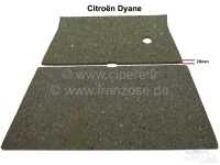 citroen 2cv motorkap voorpanelen dyane isolatiemat hoge materiaaldichtheid ongeveer 20 mm P16413 - Bild 1