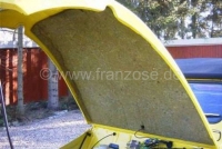 Renault - 2CV, motorkap, isolatiemat (origineel), voor Citroen 2CV, van 1961 tot 1990. De motorkap i