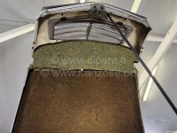 Citroen-2CV - 2CV, motorkap, kleine isolatiemat (zelfklevend). Deze kleine isolatiemat werd in de laatst