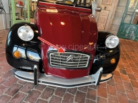 Renault - 2CV, kunststof radiatorrooster, kleur grijs, met zwarte rand. Geschikt voor Citroen 2CV. D