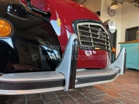 Renault - 2CV, kunststof radiatorrooster, kleur grijs, met zwarte rand. Geschikt voor Citroen 2CV. D