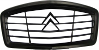 Citroen-2CV - 2CV, plastic radiatorrooster. Volledig zwart. Eenvoudige reproductie. Geschikt voor Citro�