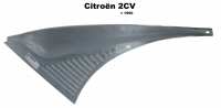 citroen 2cv motorkap voorpanelen radiatorrooster motorkapwang rechts met ribben zogenaamde lovers voor vastgeschroefd plaatwerk P15711 - Bild 1