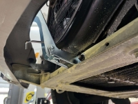 Renault - 2CV, motorkap, vergrendelingshaak compleet. Geschikt voor Citroen 2CV, geïnstalleerd van 