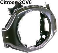 Citroen-2CV - Motorventilatorhuis (voor schijfrem). Geschikt voor Citroen 2CV6, Dyane, AK, Mehari. Repro