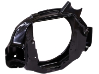 Citroen-2CV - Motorventilatorhuis (voor trommelrem). Geschikt voor Citroen 2CV6, Dyane, AK, Mehari. Repr