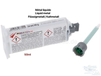 Citroen-2CV - Vloeibaar metaal 50ml. Het wordt vloeibaar metaal of koud metaal genoemd. Maar de juiste n