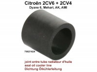 citroen 2cv olietoevoer oliekoeling filter oliekoeler afdichtrubber voor pijp stuk het P10015 - Bild 1